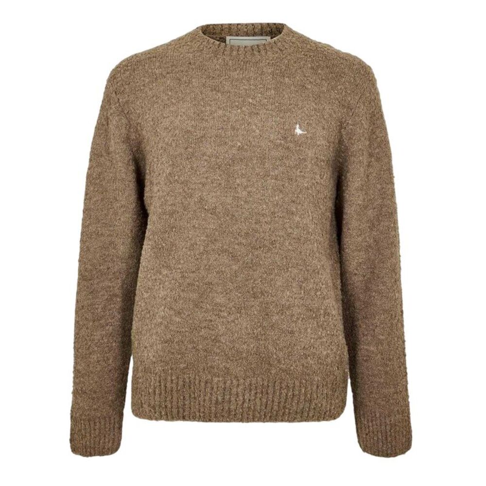 Jack Wills Mens Classic Sweater / Fawn Marl